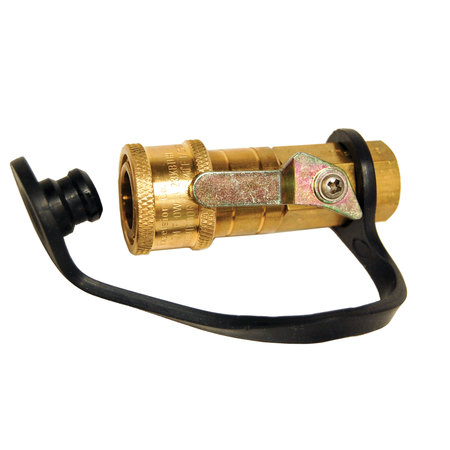 AP PRODUCTS Marshall Excelsior ME-GMCL-4 Quick Disconnect End - 1/4 in. with Ball Valve End ME-GMCL-4